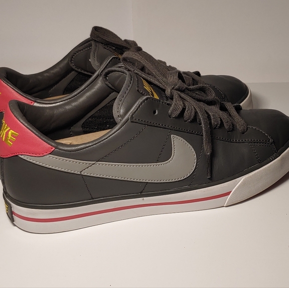 Women's Genuine Leather Nike Sneakers - Picture 8 of 10